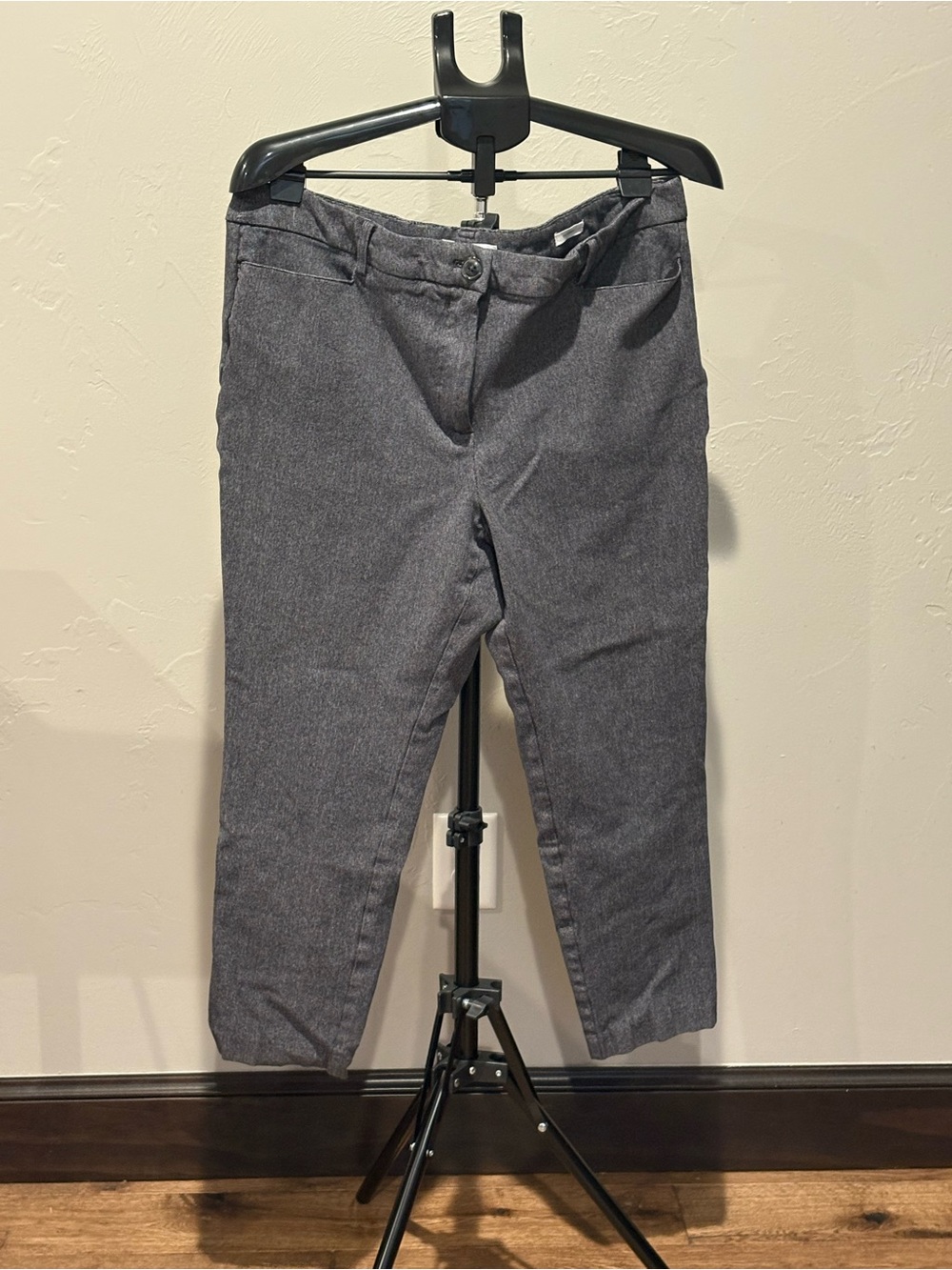 LOFT Gray Skinny Dress Pants